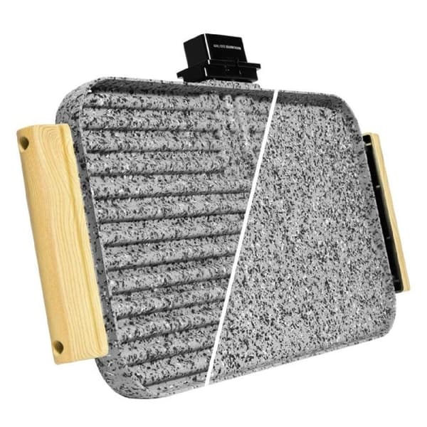 Cecotec Rock and Water 3000 Twin Reversible Electric Plancha. Vändbara två ytor (grill/plancha), non-stick beläggning, Co