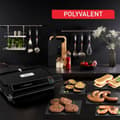 Miniatyrbild 5 av 6: Kontaktgrill - Tefal - OptiGrill Elite GC750D - 2000W - Borstad svart rostfritt stål - Tillbehör ingår