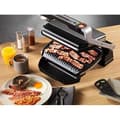 Miniatyrbild 3 av 3: Kontaktgrill - Tefal - NEU GC705D - Rostfritt stål - Non-stick tallrikar - Svart