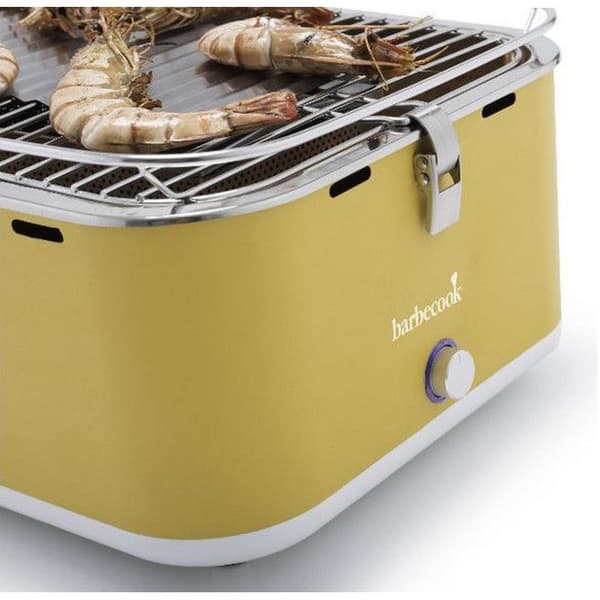 GRILLKOK Carlo bord kolgrill - Rostfritt stål - 38,5x28,5 cm