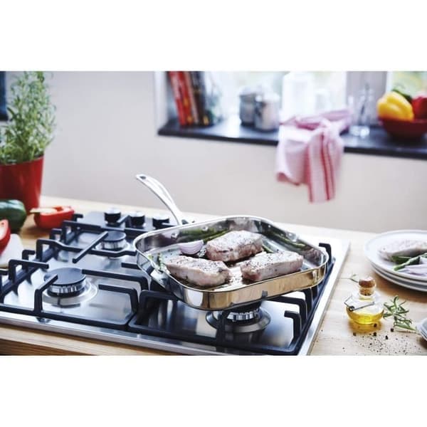 BEKA CLASSIC Grill i rostfritt stål - 26,5 cm (utan lock)