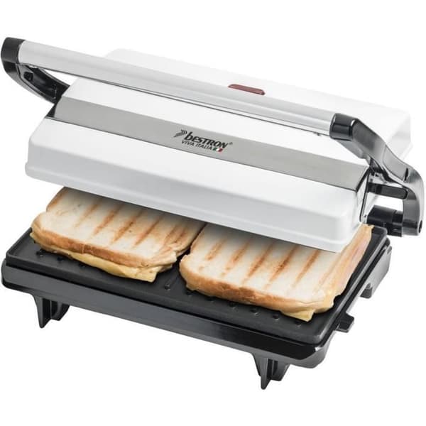 Bestron Multifunktionell Panini Grill Vit 700W APM123W