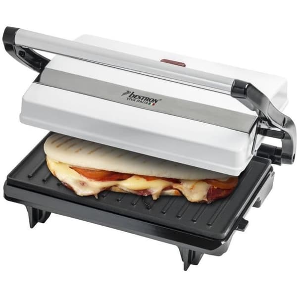 Bestron Multifunktionell Panini Grill Vit 700W APM123W