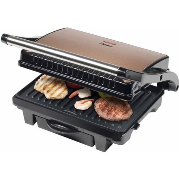 Bestron ASW113CO 1000 W panini grill - Svart och koppar
