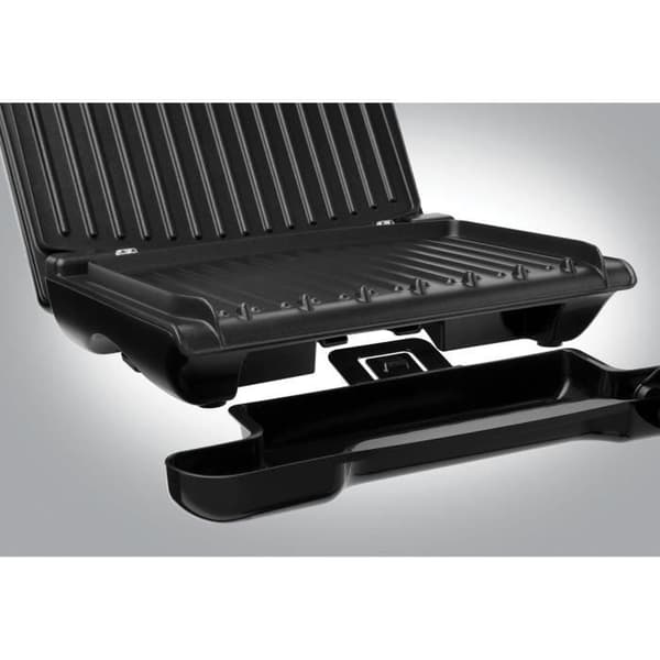 Grill elektrisk GEORGE FOREMAN - 25030-56 - Tillagningsyta 24x17cm - Non-stick beläggning - Röd - 1200W