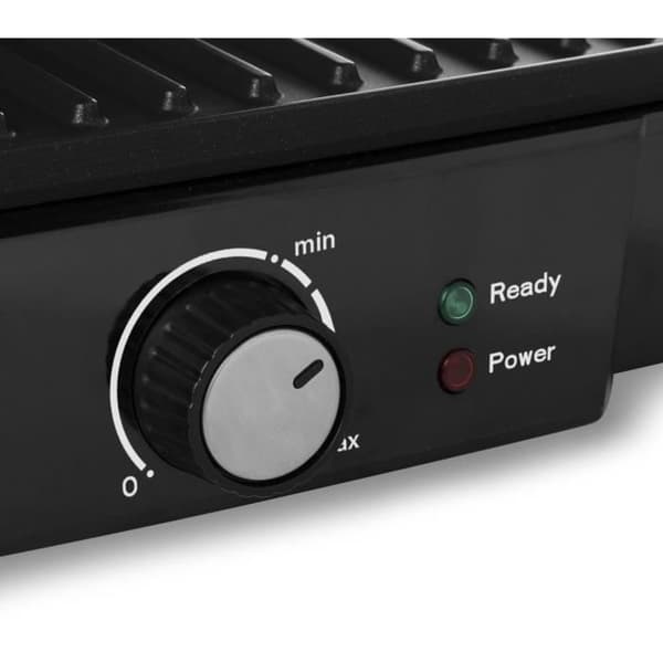 Tristar elektrisk grill - 1500W - 27,8x17cm kokplatta - Justerbar termostat - Non-stick beläggning