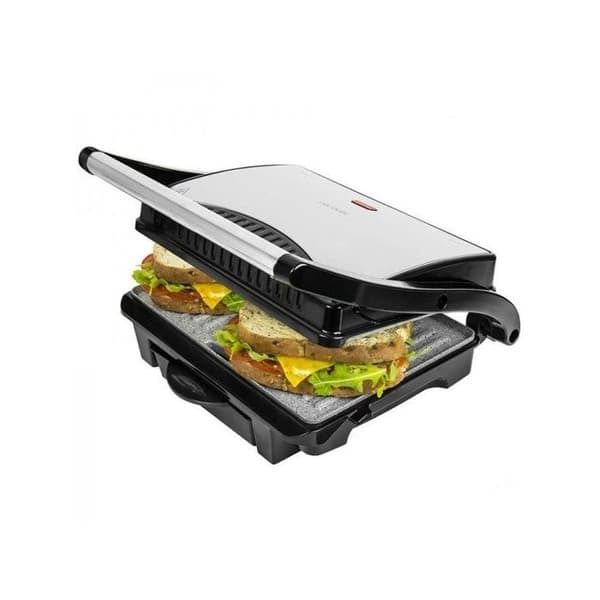 Cecotec Rock'nGrill 1000 elektrisk grill 1000 W, Rockstone-beläggning, temperaturregulator, bländare 180