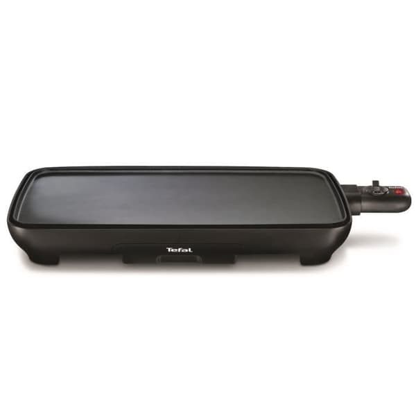 TEFAL Electric plancha, 6 till 8 personer, Non-stick beläggning, Justerbar termostat, Thermo-Spot, Juicebricka, Malaga CB501812
