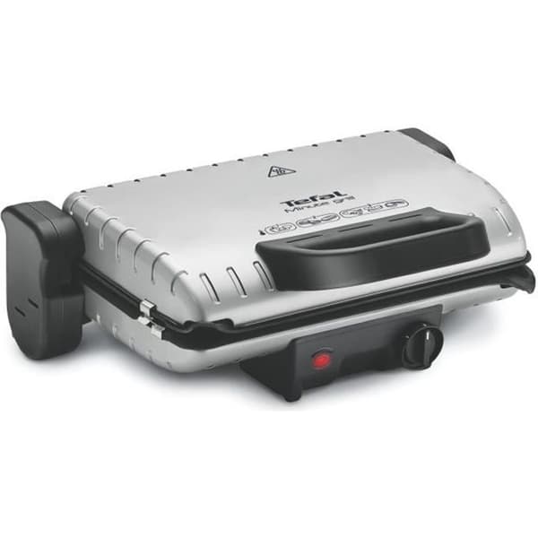 TEFAL Minute Meat Panini Grill - Effekt 1600 W - Non-stick tallrikar - Praktisk vertikal förvaring