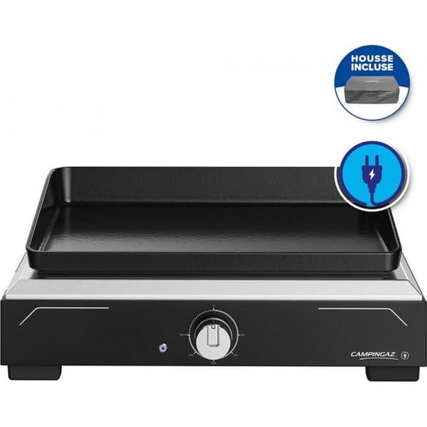 Elgrill - CAMPINGAZ - 1 XD - Emaljerad gjutjärn - 2500 Watts - Justerbar termostat