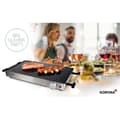 Miniatyrbild 3 av 4: Korona 46100 Electric Plancha | 2 i 1 glas teppanyaki grill och stekhäll | Rostfritt stålhölje | 800W