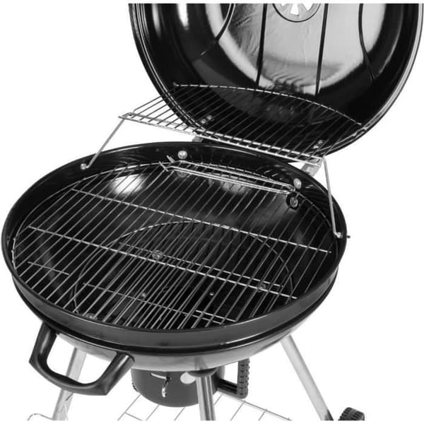 Fieldmann FZG 1004, Grill, Chaudron, Svart, Rund, Metall, 2 hjul(s)