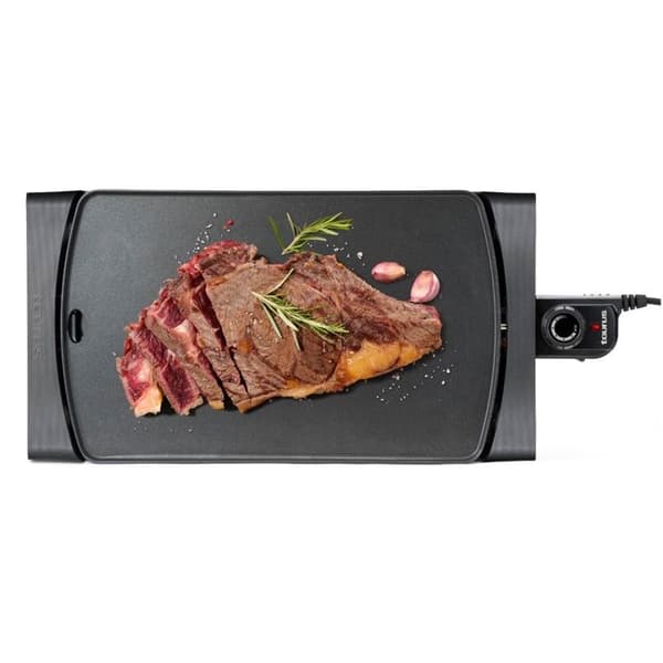 Plancha Taurus Steakmax 2600 2600W, 49x27cm tallrik, 3 non-stick lager för 100 % jämn tillagning