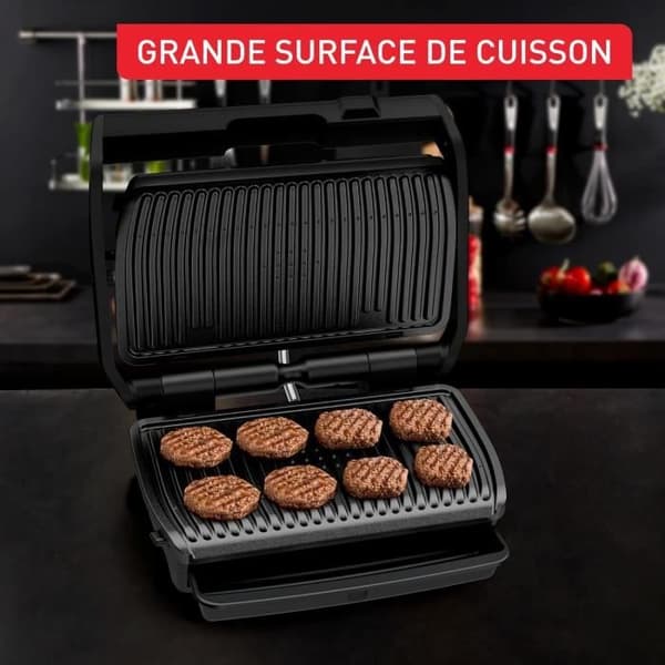 Intelligent grill - Tefal - OptiGrill Elite - 2200W - 16 program - Lätt att rengöra