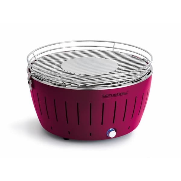 Bärbar grill - LOTUSGRILL - XL - 4-8 personer - Lila - Låg kolförbrukning