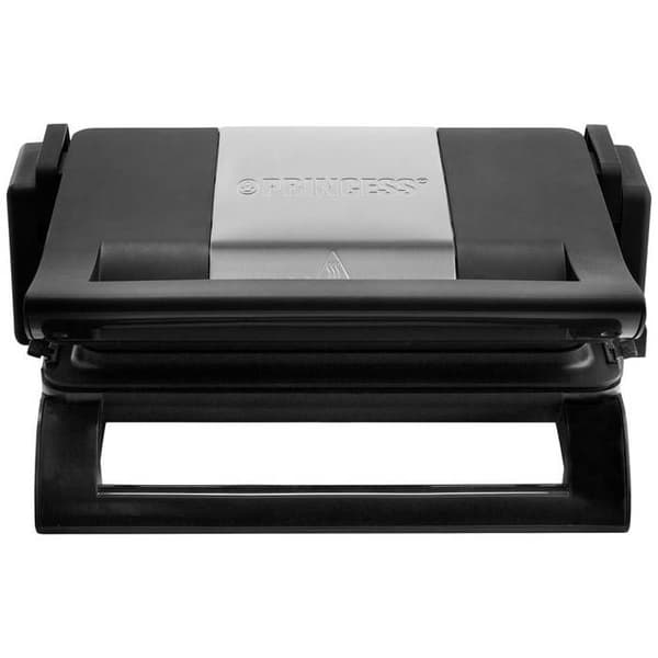 Multi-Grill Princess 112536 - 4 i 1 - Bordsgrill och våffelbryggare - Utbytbara tallrikar - Rostfritt stål - Non-stick beläggning