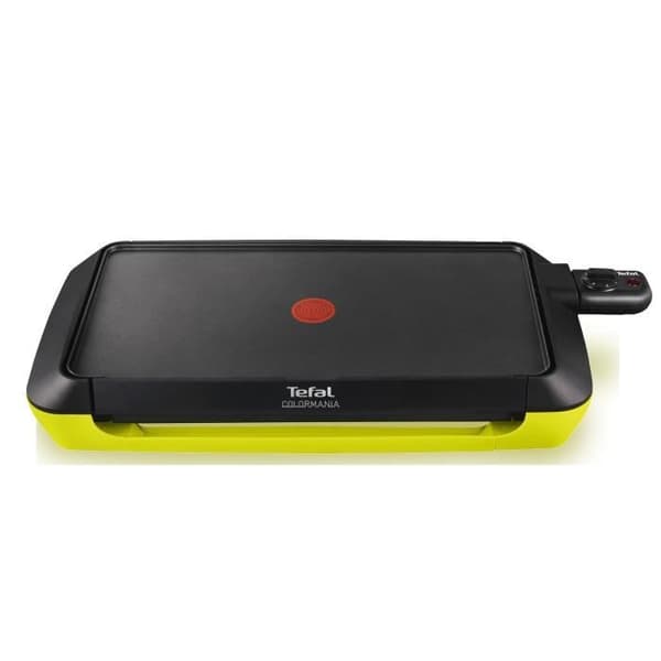 TEFAL CB660301 Colormania Electric plancha, Effekt 2000 W, Justerbar termostat, Upp till 6 till 8 personer, Non-stick beläggning