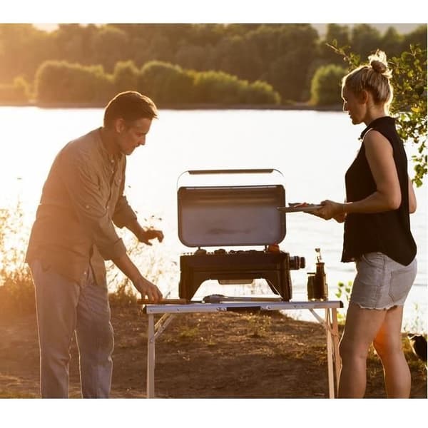 Campingaz Attitude 2Go CV fristående gasolgrill - gaspatronversion