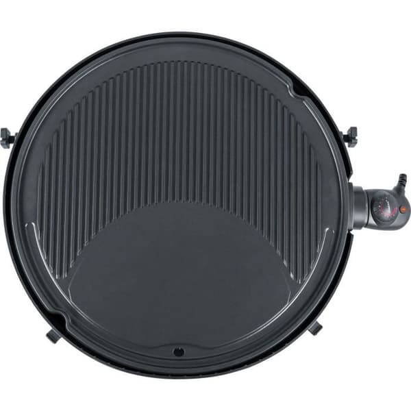 STEBA 061600 VG325 elektrisk grill grill - XXL kokplatta 48 cm - Svart och grå
