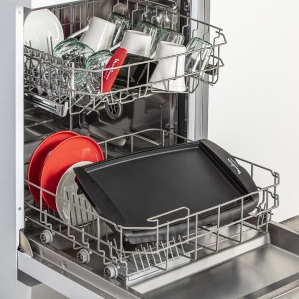 MOULINEX Elgrill inomhus, Plancha 1800 W, Non-stick beläggning, Justerbar termostat, Kompakt, Accessimo CB560811