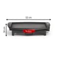 Miniatyrbild 5 av 5: MOULINEX Elgrill inomhus, Plancha 1800 W, Non-stick beläggning, Justerbar termostat, Kompakt, Accessimo CB560811
