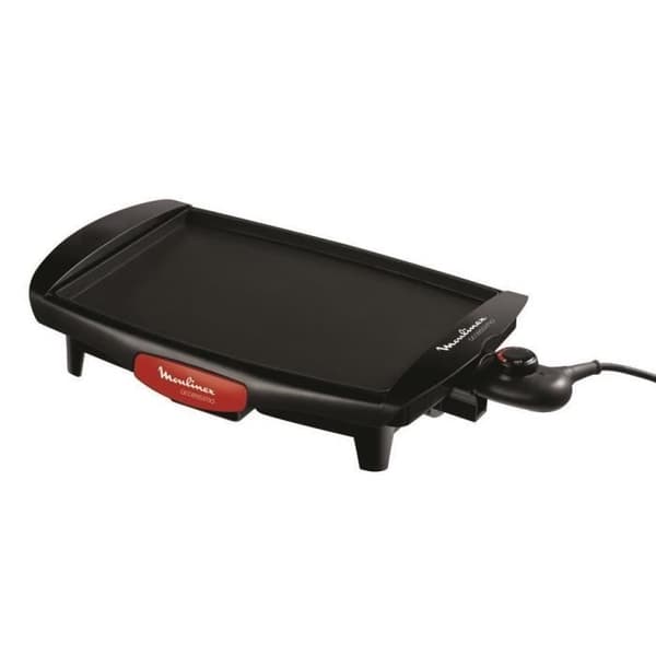 MOULINEX Elgrill inomhus, Plancha 1800 W, Non-stick beläggning, Justerbar termostat, Kompakt, Accessimo CB560811