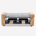Miniatyrbild 4 av 6: HKoeNIG Raclettemaskin - WOD2 - Upp till 2 personer - Steksten - Trädesign - 350W