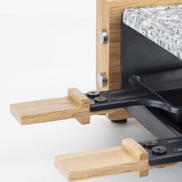 HKoeNIG Raclettemaskin - WOD2 - Upp till 2 personer - Steksten - Trädesign - 350W