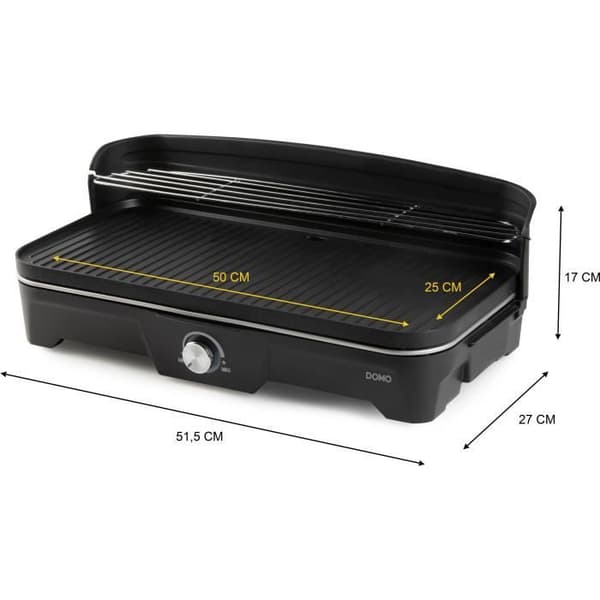 Pöytägrilli - Sähkögrilli - DOMO - DO9260G - 2200W