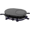 Miniatyrbild 3 av 4: LITTLE BALANCE Raclettemaskin - Multiost - Upp till 8 personer - Avtagbar grill-/crêpeplatta - Midnattsblå - 1200W