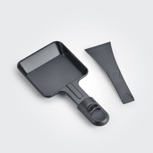 Raclettemaskin - SEVERIN - RG9670 - 8 personer - Stor non-stick-platta 41,7 x 26,3 cm - 1400 W - Svart