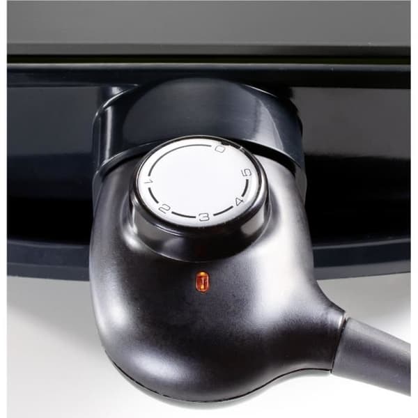 BRANDT Electric plancha 2200 wattia säädettävä termostaatti PLA1322N musta nauha