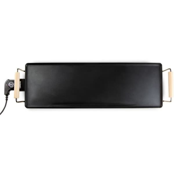 Plancha Family XL - DOMO - DO8312TP - 70 x 22 cm Sort