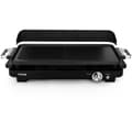 Miniatyrbillede 3 af 6: Hkoenig GRX330 - dobbeltzoner plancha - 50x25cm - 1800W - anti-klæbende afdækning - grill turbofunktion - justerbar termostat