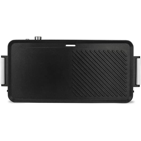 Hkoenig GRX330 - dobbeltzoner plancha - 50x25cm - 1800W - anti-klæbende afdækning - grill turbofunktion - justerbar termostat