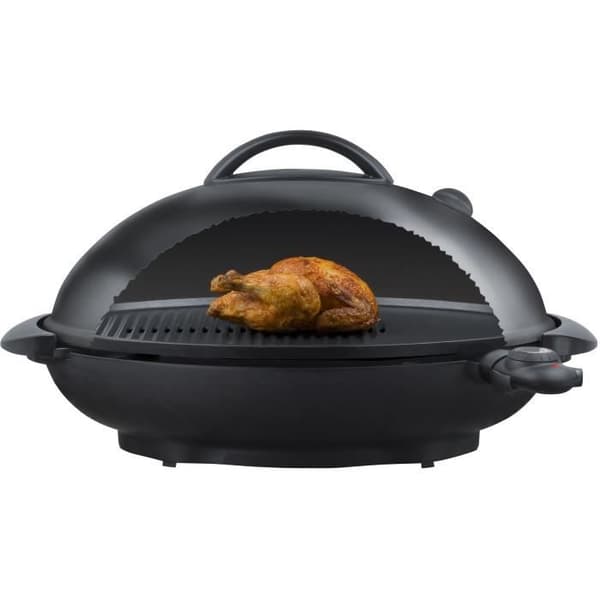 STEBA VG350 BIG 063500 elektrisk grill grill - XXL grillplatta 55 x 41 cm - Svart