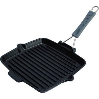 STAUB Grill svart fyrkant 24x24cm