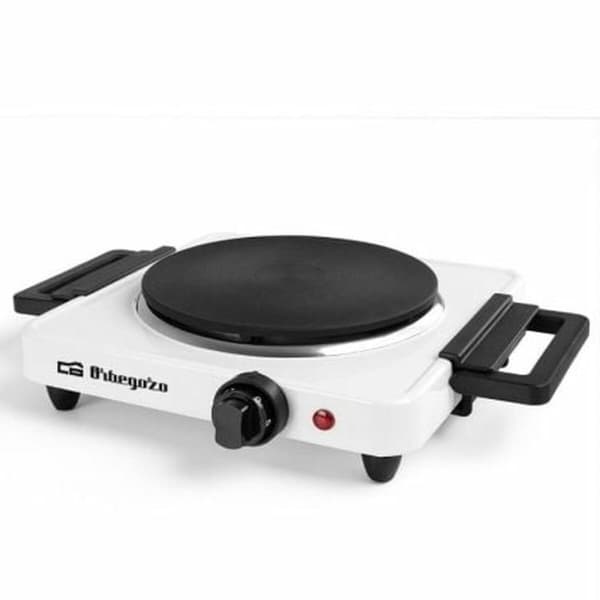 gaskök Orbegozo 17636 OR 1500 W Multicolour Svart, Vit