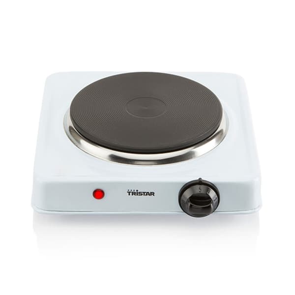 Camping komfur Tristar KP6185 1000W Hvid Hvid