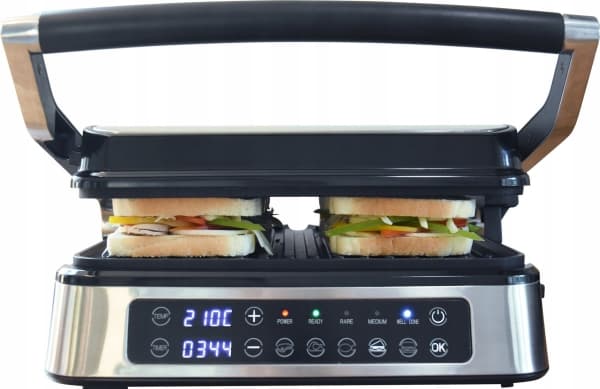 Lund elektrisk grill BORD ELEKTRISK GRILL 2000W, LED PANEL 29*23CM