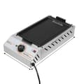 Miniatyrbild 1 av 2: Bärbar Elektrisk BBQ Grill, 2,5KW Effekt, Justerbar Temperatur 50-300°C,svart