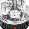 Miniatyrbillede 4 af 4: Indendørs elektrisk grill, 1000W effektiv opvarmning, 5 spyd, nem at rengøre
