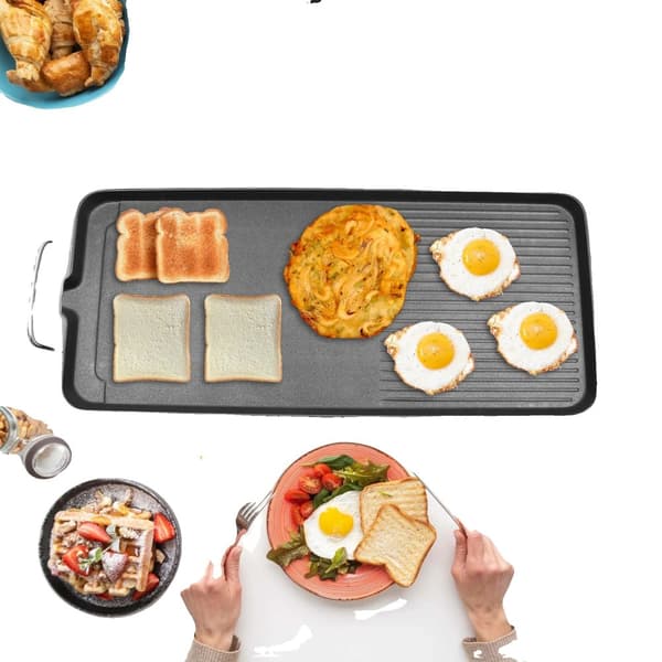Elektrisk Grill, Non-stick Beläggning, Justerbar Temperatur
