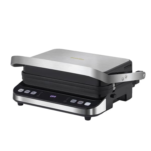 Elektrisk Kontaktgrill, 2000W Effekt, 6 Matlagningsinställningar,Standard, EU