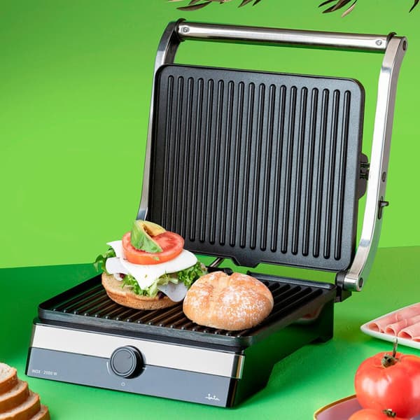 Grillplatta JATA Grå 2000 W