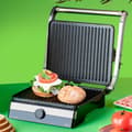 Miniatyrbild 8 av 11: Grillplatta JATA Grå 2000 W