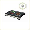 Miniatyrbillede 4 af 6: LITTLE BALANCE Elektrisk Grill - Easy Nopifas - Stegeoverflade 38 x 25 cm - PFAS-fri mikrokeramisk belægning - 2000W