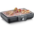 Miniatyrbillede 1 af 5: SEVERIN elektrisk grill - PG8554 - Kogeplade 37x29 cm - Justerbar termostat - 2300W