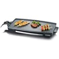 Miniatyrbillede 1 af 4: SEVERIN Stegeplade - KG2397 - Stegeoverflade 32,5x59,5 cm - Non-stick støbejernsplade - 2200W