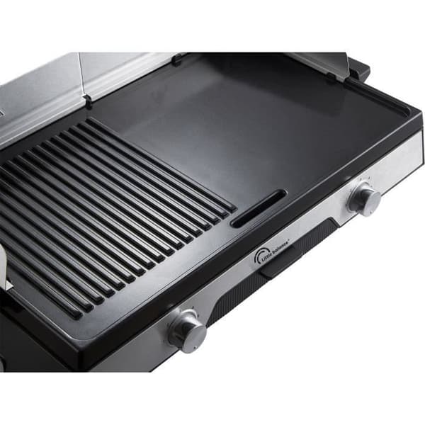 LITTLE BALANCE elektrisk stegepande - 8735 - 50x30cm kogeplade - PFAS-fri mikrokeramisk belægning - 2200W